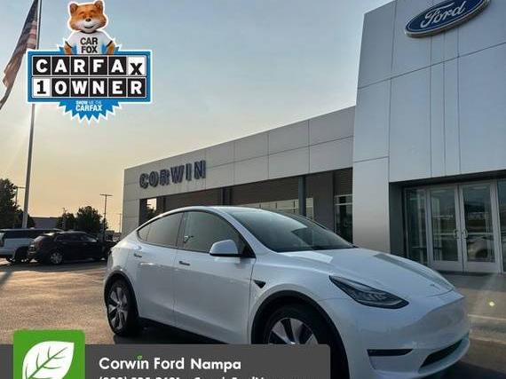 TESLA MODEL Y 2021 5YJYGDEE3MF231945 image